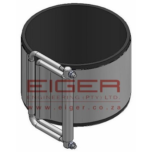 QUICK-RELEASE CLAMP WITH RUBBER